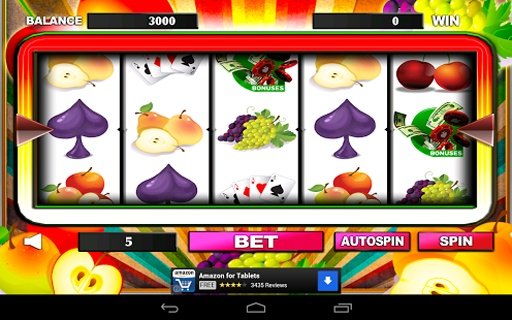 Fruit Luck Slots Multiple Reel截图1