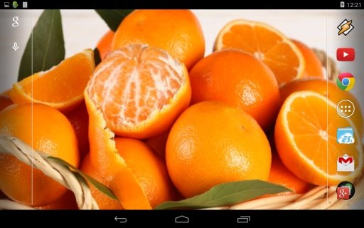 Orange Live Wallpaper截图8