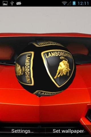 Lamborghini 3D Live Wallpaper截图5