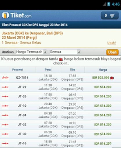 Tiket Pesawat Online截图6