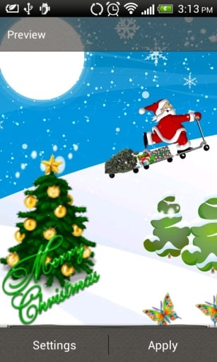 Christmas Santa Live WallPaper截图5