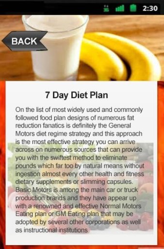 7 Day Diet Plan截图2