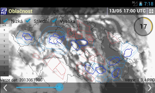 FlyMET Lite - předpověď počas&iacute;截图4