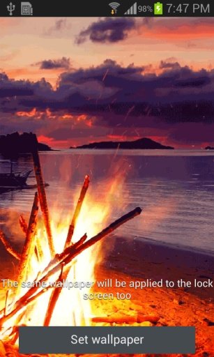 Bonfire Live Wallpaper截图3