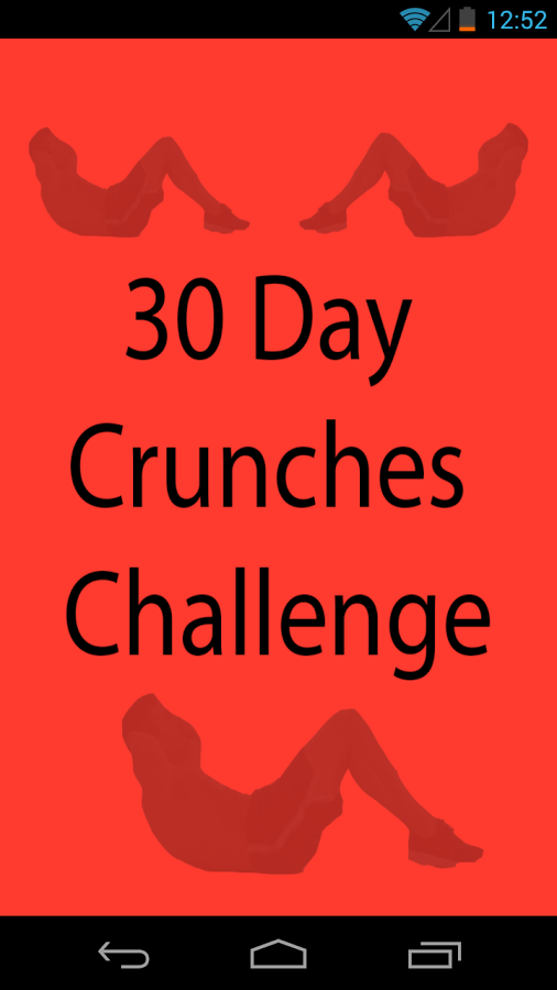 30 Day Crunches Challenge截图4