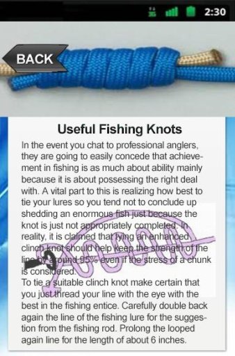 Useful Fishing Knots截图3