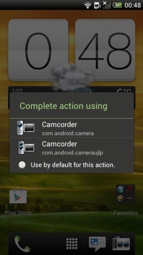 HTC EVO 3D Camcorder Button截图2