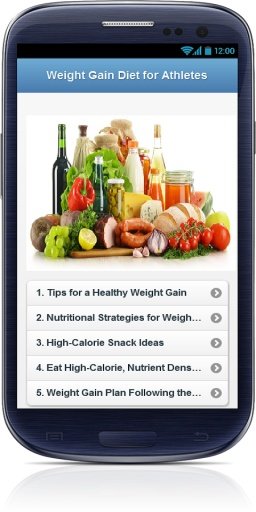 Weight Gain Diet for Athletes截图7