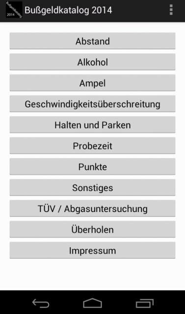 Bu&szlig;geldkatalog 2013截图1