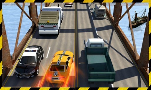 Taxi Highway Racer 3D截图2