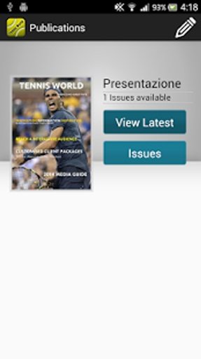 Tennis World Magazine截图5