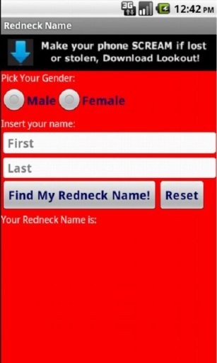 What's Your Redneck Name?截图3