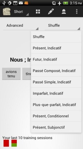 French Verbs Master截图4