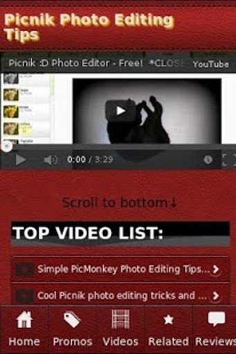 Picnik Photo Editing Tips截图2