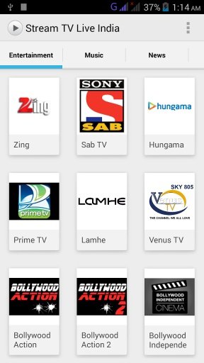 Stream TV Live INDIA截图3