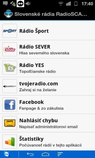 Slovensk&eacute; r&aacute;dia RadioSCAN.sk截图1