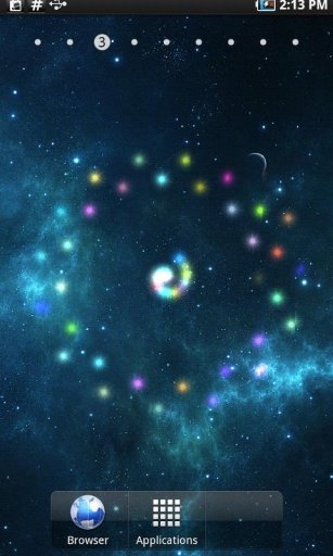 Galaxy Stars Live Wallpaper截图6