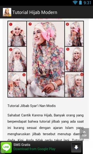 Tutorial Hijab Modern截图1