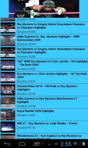 Rey Mysterio Videos Highlights截图5