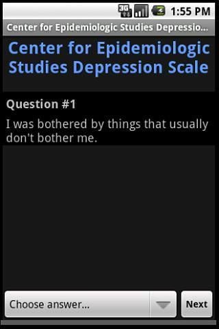 CES Depression Scale截图4
