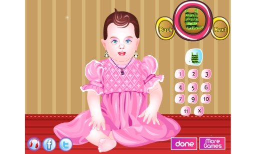 Temperament Baby Dress Up截图1