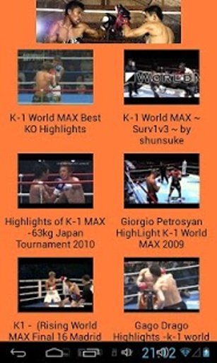 K-1 World MAX Highlights截图3