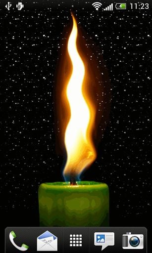 Fire Candle Live Wallpaper截图3