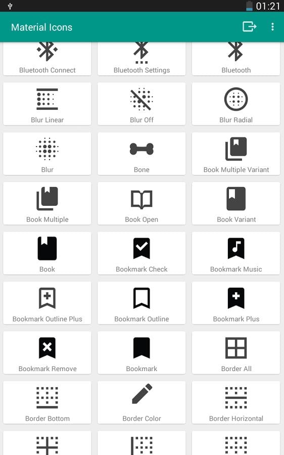 质感设计图标:Material Design Icons截图3