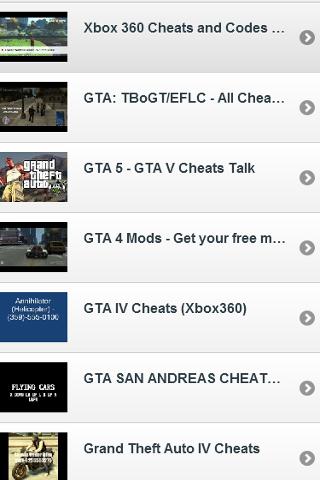 GTA游戏秘籍视频截图2