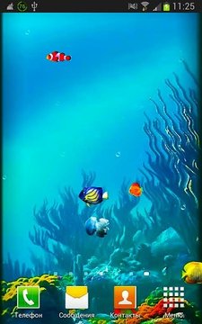 G3 Fish Tank Live Wallpapers截图