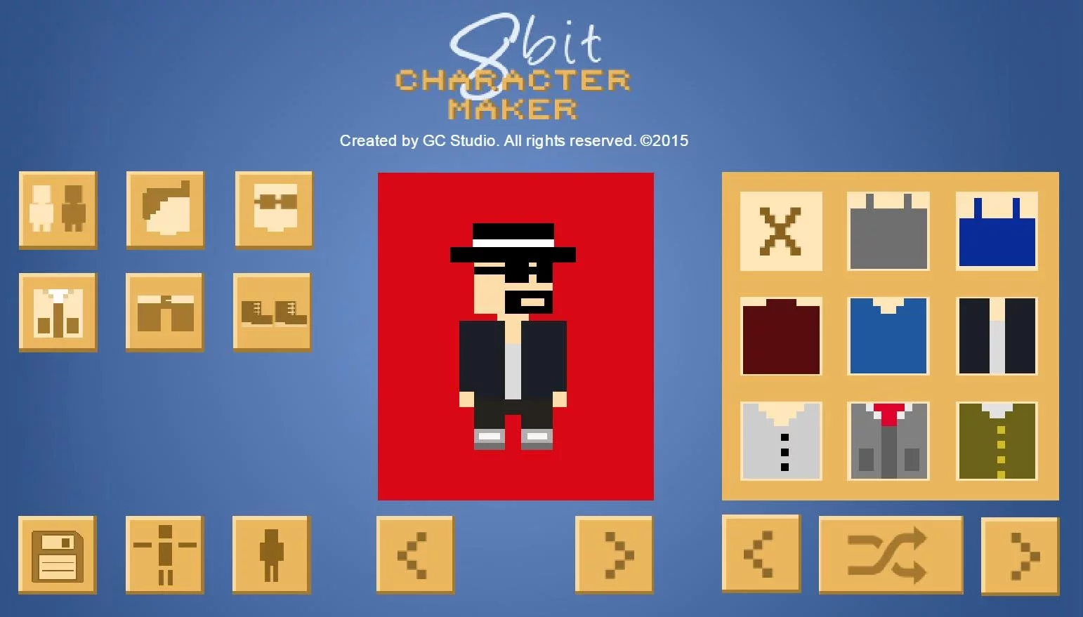 8 bit Character Maker截图10