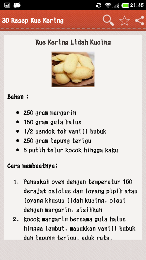 30 Resep Kue Kering截图4