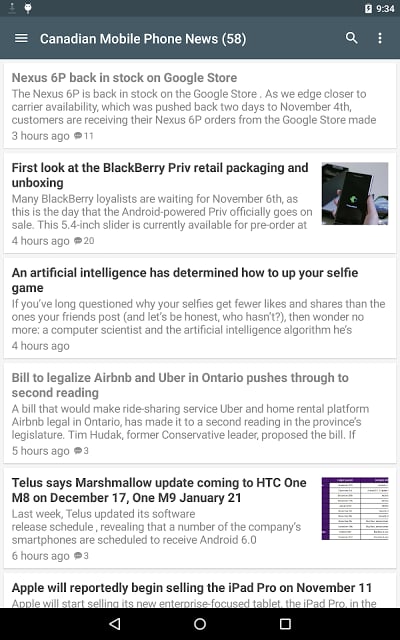 Canadian Mobile News截图1