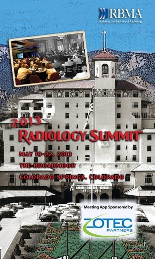 RBMA 2013 Radiology Summit截图1