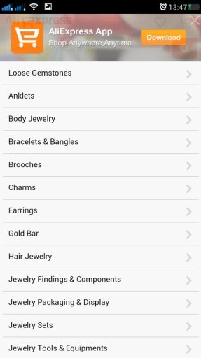 Jewelry Online Store截图5