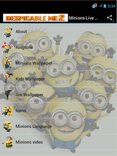 Minions Live WallpaperHD截图1