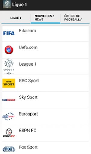 Ligue 1 Football in France截图5