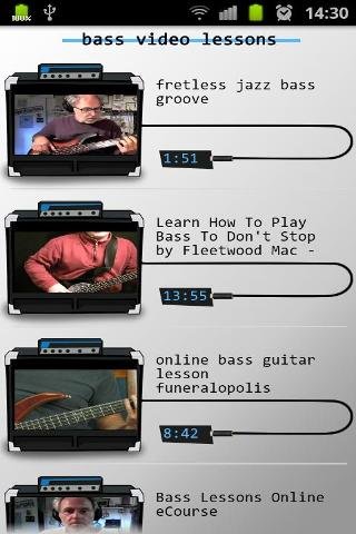 Bass Guitar Lessons截图1