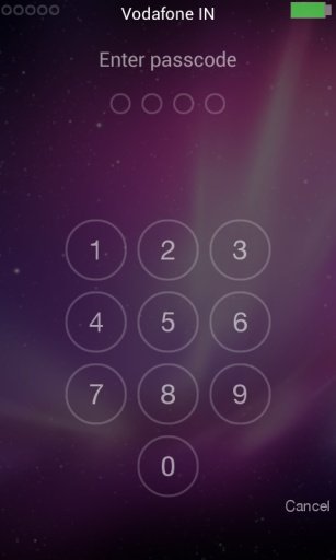 iOS 7 LockScreen with Parallax截图4