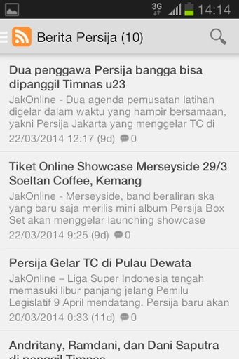 Berita Persija截图3