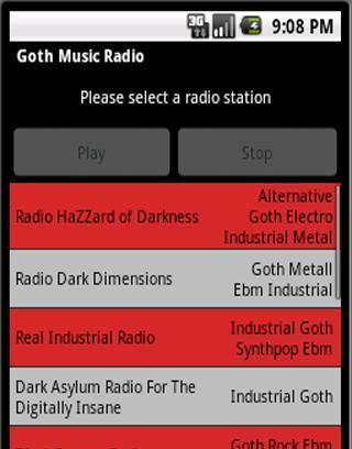 Goth Music Radio截图1