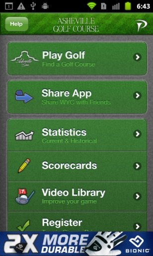 Asheville Golf GPS截图2