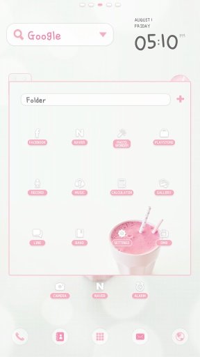 Sweet dodol luancher theme截图6