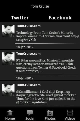 Tom Cruise Fan App截图2