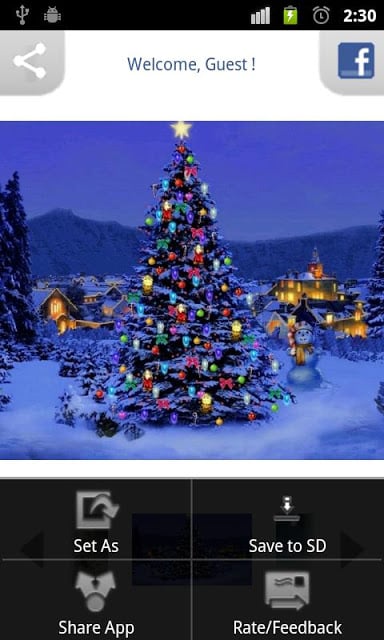 Chirstmas Wallpaper &amp; Greeting截图1