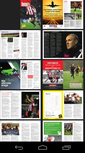 Brentford matchday programmes截图1