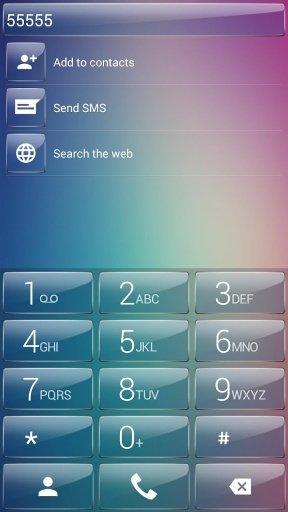 ExDialer theme Pastel Glass截图2