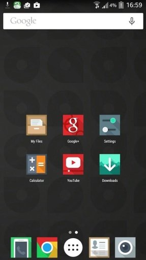 Sharp icons // Solo Launcher截图6