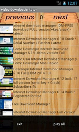 Video downloader free tutor截图3