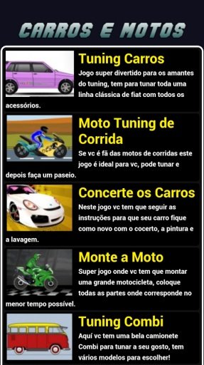 Jogos de carros e motos截图3